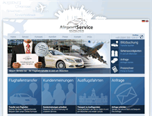 Tablet Screenshot of airport-service.biz